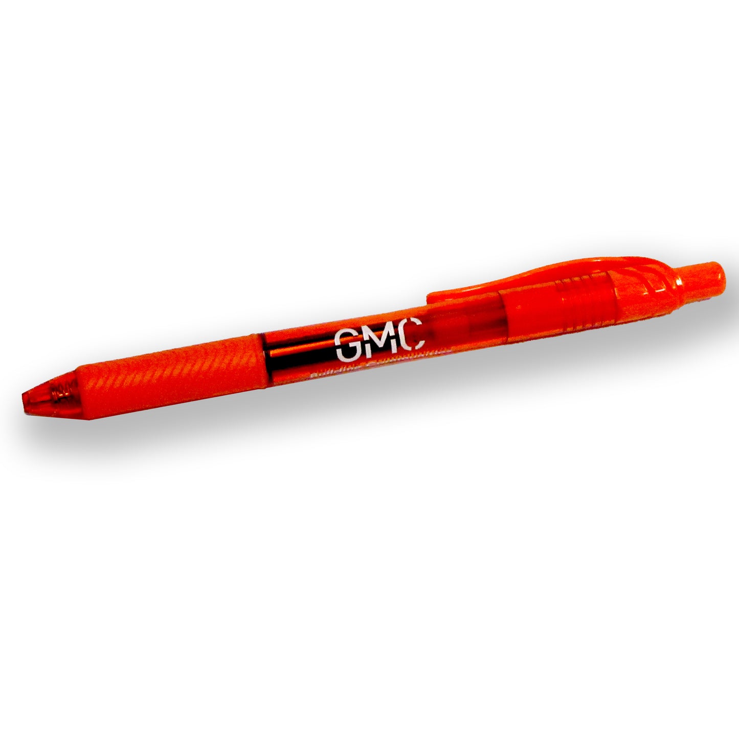 EnerGelX Retractable Liquid Gel Ink Pen ORANGE w/ Blue Ink