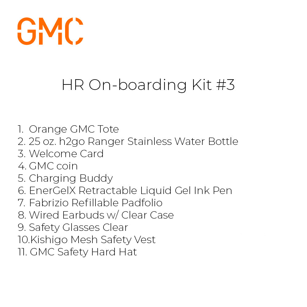 HR Onboarding Kit #3 (w/ Hard Hat)