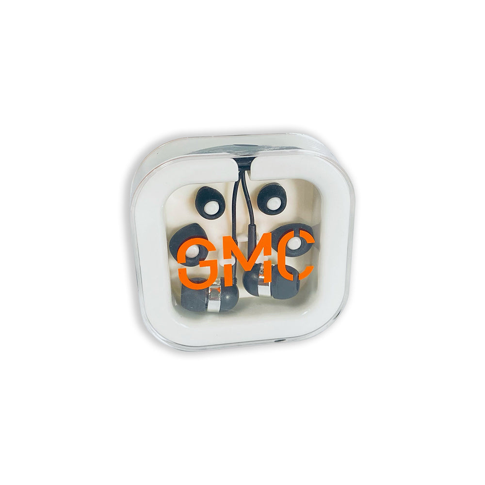 Wired Earbuds w/ Clear Case
