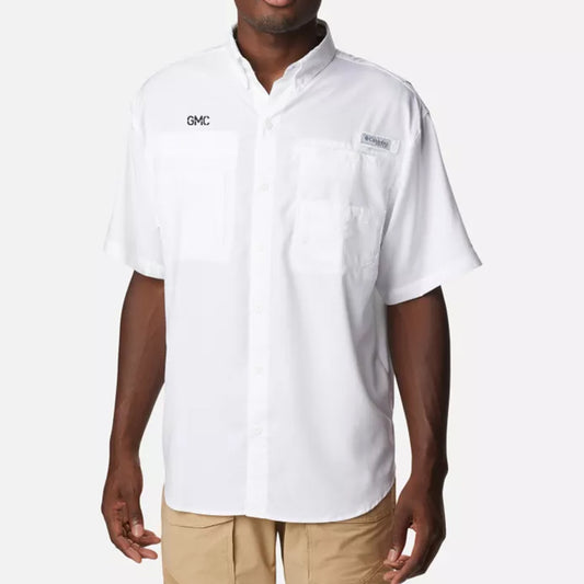 Men's Columbia - PFG Bahama II Short Sleeve Shirt - White