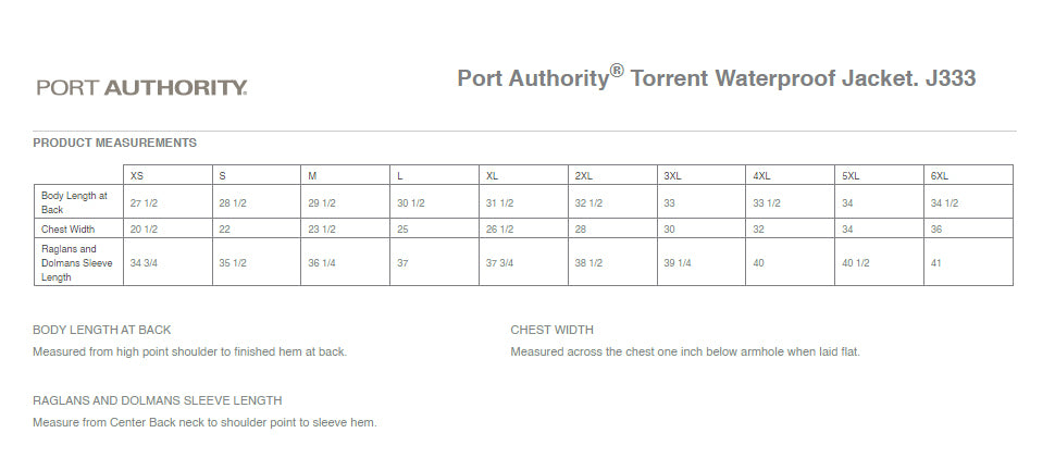 Men's Port Authority Torrent Waterproof Jacket